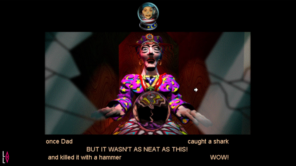 Bad Day on the Midway, video game, screenshot, fortune teller