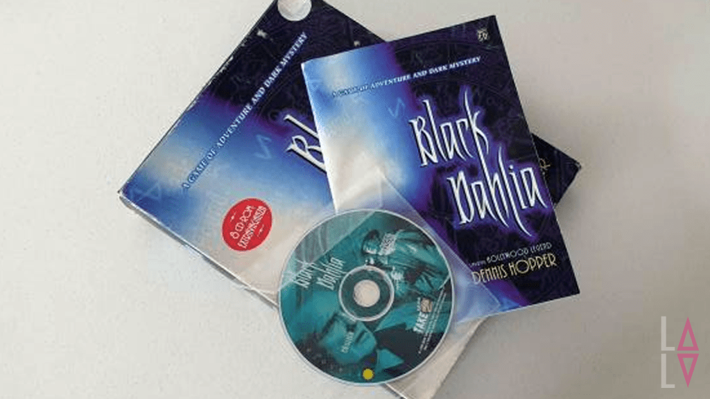 Black Dahlia, video game, physical, disc, instruction manual, guide