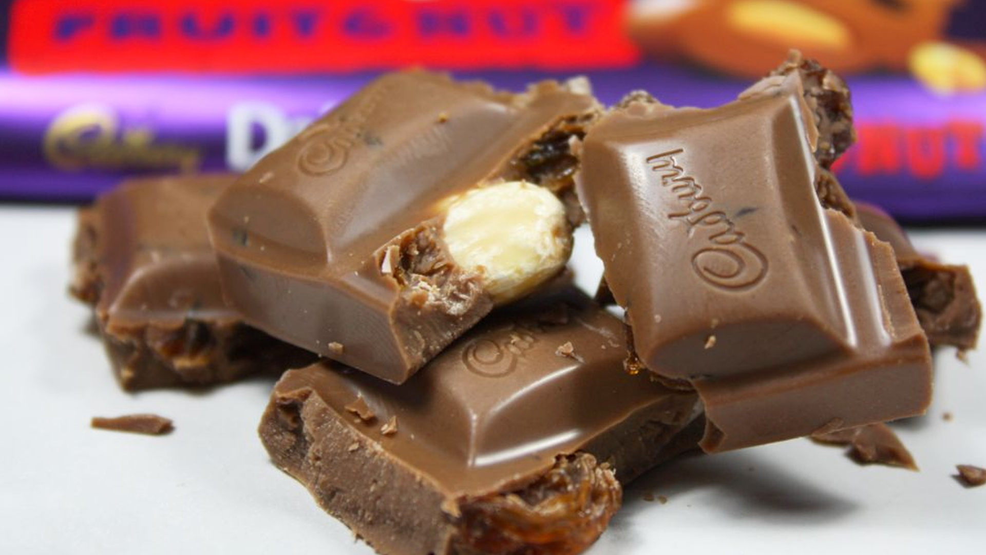 Cadbury, Dairy Milk, Fruit & Nut, chocolate