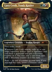 Magic, The Gathering, Secret Lair Drop, Lara Croft, Tomb Raider