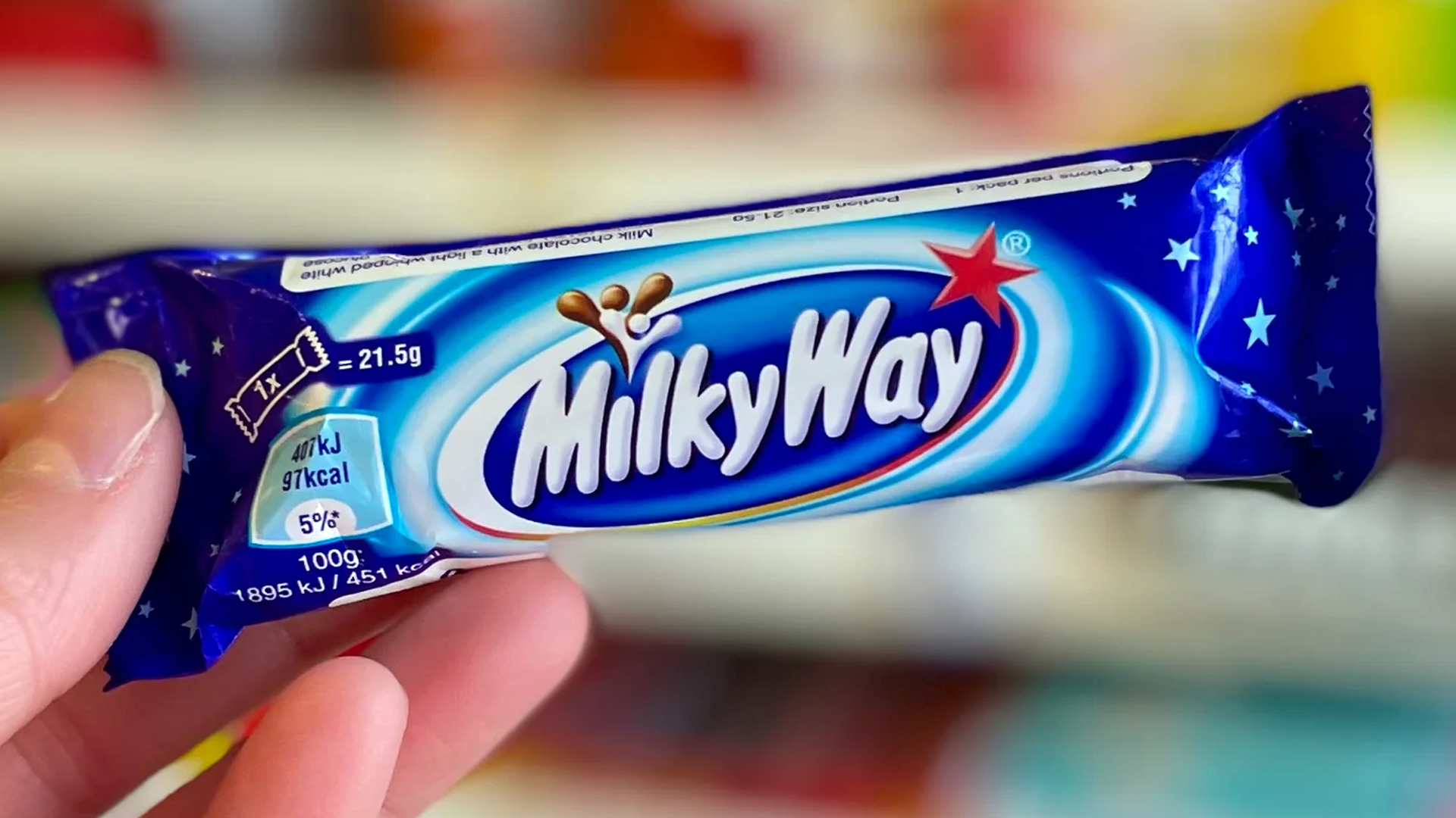 Milky Way, chocolate
